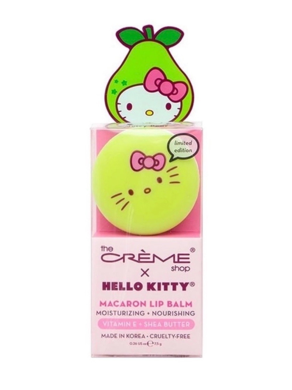 The Crème Shop x Hello Kitty Macaron Lip Balm